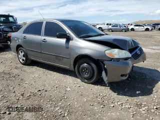2005 Toyota Corolla CE with VIN 2T1BR32E45C346087, listed as a Copart auction lot 55468275 with 56,442 mi miles and Salvage Title. Bid and sale history available at DreamBid. Image 4.