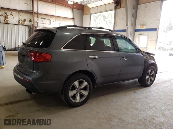 2010 Acura MDX with VIN 2HNYD2H22AH512536, listed as a Copart auction lot 49483065 with 193,157 mi miles and Salvage Title. Bid and sale history available at carsss.com. Image 3.