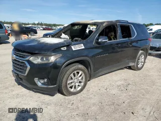 2018 Chevrolet Traverse LT Cloth with VIN 1GNERGKW2JJ151043, listed as a Copart auction lot 83310264 with Not provided miles and Non repairable. Bid and sale history available at DreamBid. Image 1.