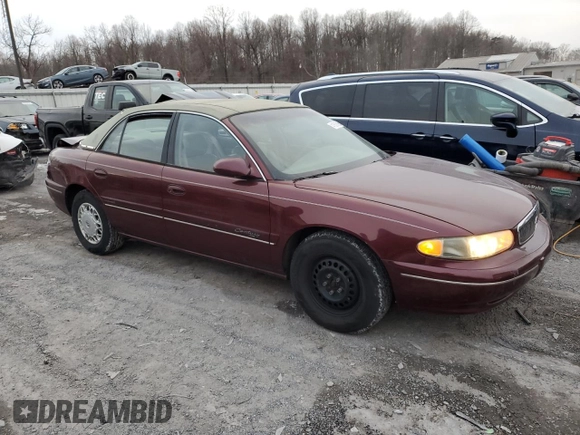 1998 Buick Century Limited with VIN 2G4WY52M0W1537282, listed as a Copart auction lot 41638895 with 97,607 mi miles and Salvage Title. Bid and sale history available at carsss.com. Image 4.