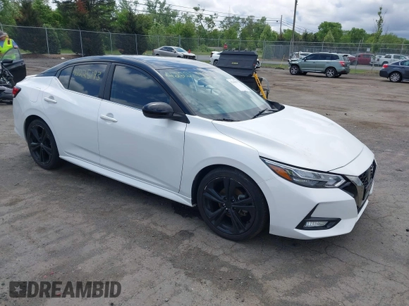 2020 Nissan Sentra SR z VIN 3N1AB8DV6LY228861, wystawiony jako IAAI lot #42225193 z przebiegiem 91 399 mil mil oraz . Historia ofert i sprzedaży dostępna na DreamBid. Obrazek 1.