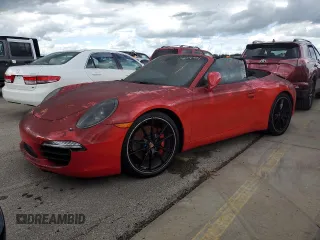 2014 Porsche 911 Carrera S with VIN WP0CB2A9XES154288, listed as a Copart auction lot 74562834 with 0 mi miles and Non Repairable. Bid and sale history available at carsss.com. Image 1.