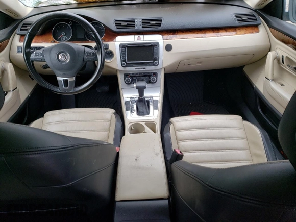 2010 Volkswagen CC with VIN WVWGU9AN9AE553770, listed as a Copart auction lot 45360625 with Not Provided miles and Salvage Title. Bid and sale history available at DreamBid. Image 8.