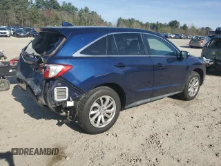 2017 Acura RDX Technology with VIN 5J8TB4H50HL000526, listed as a Copart auction lot 54510625 with 105,929 mi miles and Salvage Title. Bid and sale history available at DreamBid. Image 3.