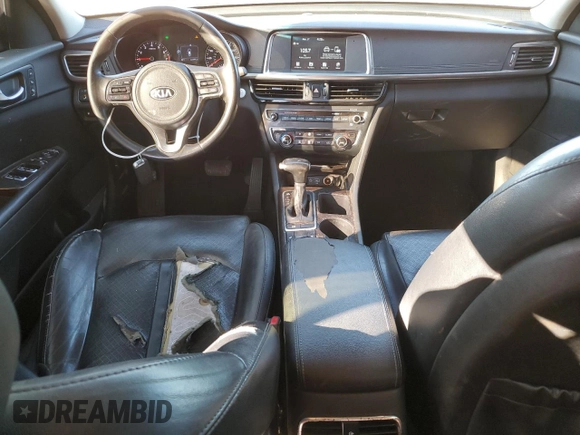 2018 Kia Optima EX with VIN 5XXGU4L39JG193751, listed as a Copart auction lot 49139345 with 111,071 mi miles and Salvage Title. Bid and sale history available at carsss.com. Image 8.