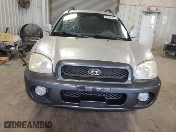 2003 Hyundai Santa Fe GLS z VIN KM8SC13DX3U431975, wystawiony jako Copart lot #56180275 z przebiegiem 239 295 mil mil oraz Czysty tytuł • Clean title. Historia ofert i sprzedaży dostępna na DreamBid. Obrazek 5.