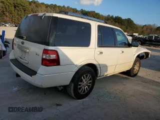 2012 Ford Expedition Limited with VIN 1FMJU1K59CEF46418, listed as a Copart auction lot 44243045 with 170,521 mi miles and Salvage title. Bid and sale history available at DreamBid. Image 3.