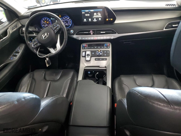 2020 Hyundai Palisade SEL with VIN KM8R4DHE3LU031285, listed as a Copart auction lot 44821085 with 93,425 mi miles and Salvage Title. Bid and sale history available at carsss.com. Image 8.
