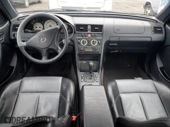 2000 Mercedes-Benz C 230 Kompressor with VIN WDBHA24G4YA844257, listed as a Copart auction lot 44224395 with Not Provided miles and Salvage Title. Bid and sale history available at carsss.com. Image 8.