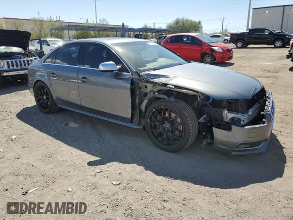 2013 Audi S4 Premium Plus with VIN WAUBGAFL1DA241364, listed as a Copart auction lot 68741974 with 98,092 mi miles and Salvage Title. Bid and sale history available at DreamBid. Image 4.