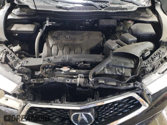 2020 Acura MDX Sport Hybrid w/Advance Pkg with VIN 5J8YD7H71LL000076, listed as a Copart auction lot 82624334 with 83,523 mi miles and Salvage Title. Bid and sale history available at carsss.com. Image 12.