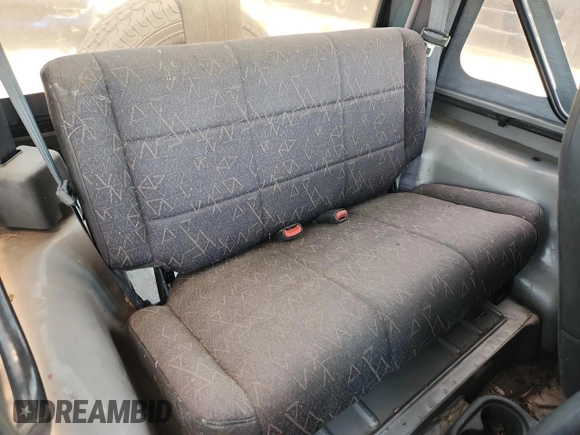 2001 Jeep Wrangler Sport with VIN 1J4FA49S21P374356, listed as a Copart auction lot 63568695 with 202,853 mi miles and Clean title. Bid and sale history available at DreamBid. Image 10.