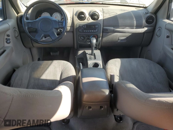 2004 Jeep Liberty Sport with VIN 1J4GK48K94W224211, listed as a Copart auction lot 53194535 with 219,797 mi miles and Salvage Title. Bid and sale history available at DreamBid. Image 8.