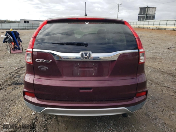 2016 Honda CR-V EX with VIN 2HKRM3H51GH536353, listed as a Copart auction lot 50612015 with 174,027 mi miles and Salvage Title. Bid and sale history available at carsss.com. Image 6.