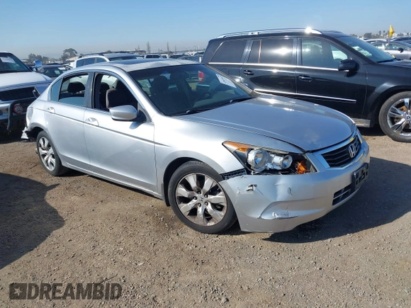 2008 Honda Accord EX with VIN JHMCP26798C051658, listed as a IAAI auction lot 41841932 with 108,778 mi miles and . Bid and sale history available at DreamBid. Image 1.