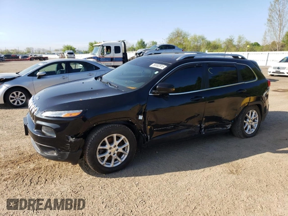 2016 Jeep Cherokee Latitude z VIN 1C4PJMCS6GW111367, wystawiony jako Copart lot #56582815 z przebiegiem 121 491 mil mil oraz Szkoda całkowita • Salvage title. Historia ofert i sprzedaży dostępna na DreamBid. Obrazek 1.