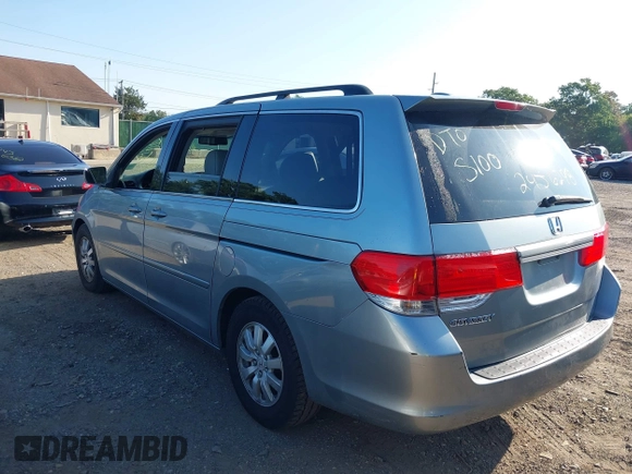 2008 Honda Odyssey EX-L with VIN 5FNRL38718B053448, listed as a IAAI auction lot 40182359 with 164,902 mi miles and . Bid and sale history available at DreamBid. Image 3.