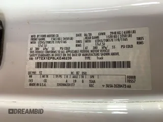 2020 Ford F-150 XL с VIN 1FTEX1EP8LKE46239, выставлен на аукционе IAAI как лот 42806611 с пробегом 171 789 миль миль и . История ставок и продаж доступна на DreamBid. Изображение 28.