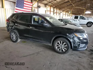 2019 Nissan Rogue SV with VIN 5N1AT2MT6KC703918, listed as a Copart auction lot 46546615 with 165,632 mi miles and Salvage Title. Bid and sale history available at carsss.com. Image 4.