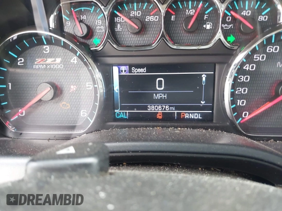 2017 Chevrolet Silverado 1500 LT with VIN 3GCUKREC8HG462719, listed as a IAAI auction lot 41940176 with 380,676 mi miles and . Bid and sale history available at DreamBid. Image 7.