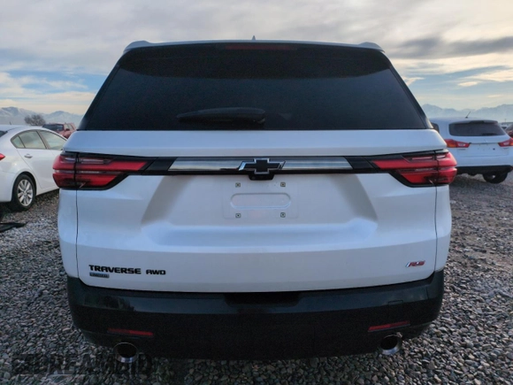 2024 Chevrolet Traverse with VIN 1GNETYKWXRJ132260, listed as a Copart auction lot 42018065 with 14,584 mi miles and Salvage title. Bid and sale history available at DreamBid. Image 6.