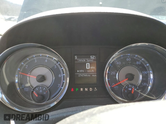 2014 Chrysler Town & Country Touring with VIN 2C4RC1BG3ER441648, listed as a Copart auction lot 50249635 with 174,744 mi miles and Salvage Title. Bid and sale history available at carsss.com. Image 9.