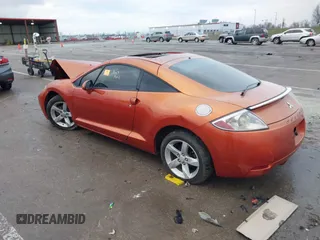 2007 Mitsubishi Eclipse GS with VIN 4A3AK24FX7E068079, listed as a IAAI auction lot 41224089 with 112,392 mi miles and . Bid and sale history available at DreamBid. Image 3.