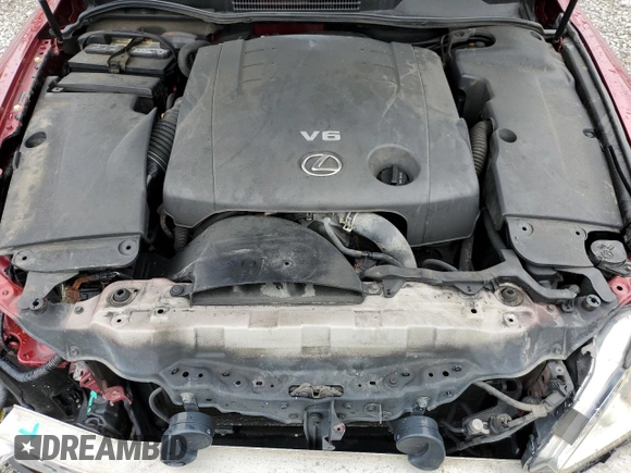 2012 Lexus IS 250 with VIN JTHCF5C20C5053860, listed as a Copart auction lot 58081105 with 114,564 mi miles and Salvage title. Bid and sale history available at DreamBid. Image 11.