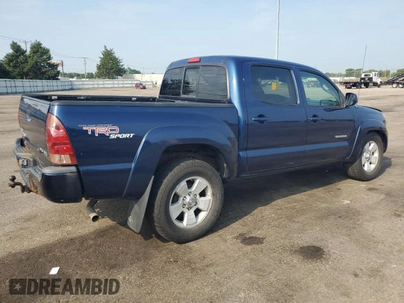 2007 Toyota Tacoma with VIN 5TELU42N67Z443362, listed as a Copart auction lot 62483655 with 195,369 mi miles and Salvage title. Bid and sale history available at DreamBid. Image 3.