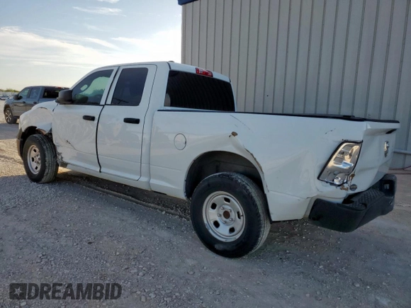2022 Ram 1500 Tradesman with VIN 1C6RR6FG9NS161793, listed as a Copart auction lot 59512035 with 34,102 mi miles and Salvage title. Bid and sale history available at DreamBid. Image 2.