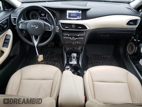 2018 Infiniti QX30 Premium with VIN SJKCH5CR9JA003484, listed as a Copart auction lot 41448554 with 47,866 mi miles. Bid and sale history available at carsss.com. Image 8.