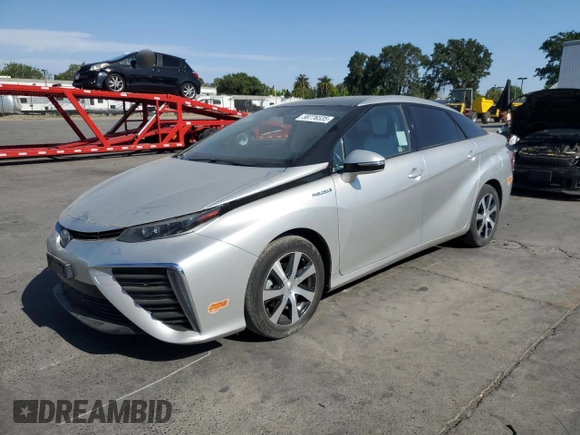 2017 Toyota Mirai z VIN JTDBVRBD5HA003769, wystawiony jako Copart lot #58776535 z przebiegiem 78 710 mil mil oraz Czysty tytuł • Clean title. Historia ofert i sprzedaży dostępna na DreamBid. Obrazek 1.