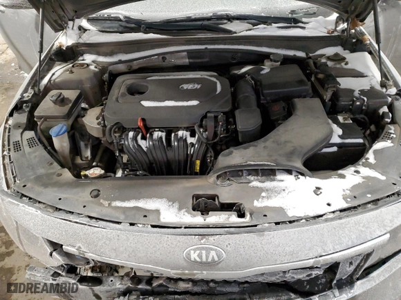 2016 Kia Optima LX with VIN 5XXGT4L31GG098872, listed as a Copart auction lot 45246115 with 75,087 mi miles and Salvage Title. Bid and sale history available at carsss.com. Image 13.