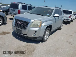 2010 GMC Terrain SLE-2 with VIN 2CTALDEW2A6356835, listed as a IAAI auction lot 41953237 with 222,874 mi miles. Bid and sale history available at carsss.com. Image 2.