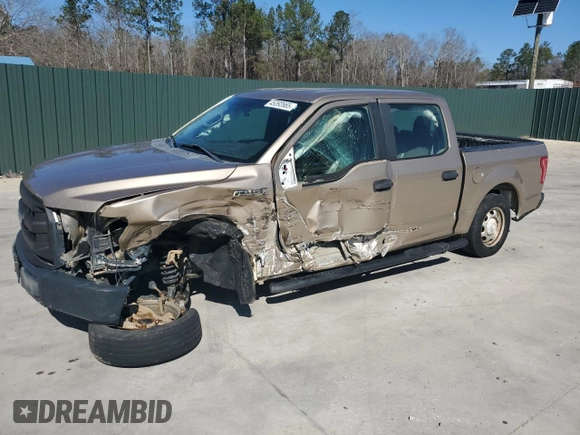 2015 Ford F-150 XL with VIN 1FTEW1CP0FFB08675, listed as a Copart auction lot 45392665 with 199,556 mi miles and Salvage Title. Bid and sale history available at carsss.com. Image 1.