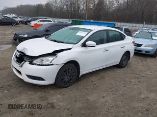 2015 Nissan Sentra SV with VIN 3N1AB7AP1FL685532, listed as a IAAI auction lot 41555565 with 93,931 mi miles and . Bid and sale history available at DreamBid. Image 2.