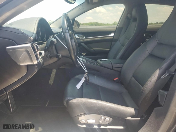 2014 Porsche Panamera S E-Hybrid with VIN WP0AD2A7XEL044979, listed as a Copart auction lot 59395354 with 57,531 mi miles and Salvage Title. Bid and sale history available at carsss.com. Image 7.