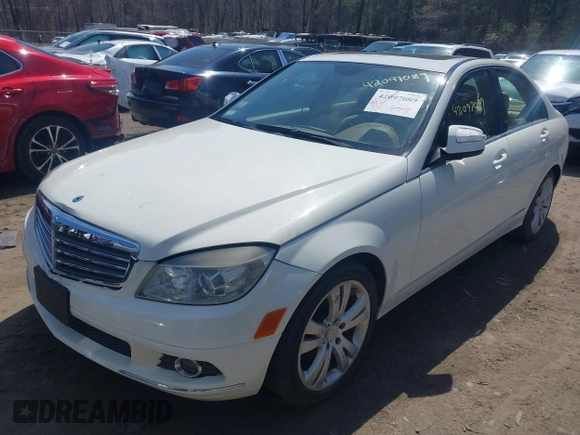 2008 Mercedes-Benz C 300 Sport with VIN WDDGF81XX8F096645, listed as a IAAI auction lot 42097089 with Not Provided miles and . Bid and sale history available at carsss.com. Image 2.