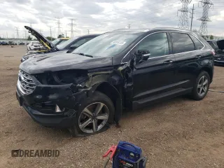 2020 Ford Edge SEL with VIN 2FMPK4J90LBA17571, listed as a Copart auction lot 60316135 with 92,546 mi miles and Salvage title. Bid and sale history available at DreamBid. Image 1.