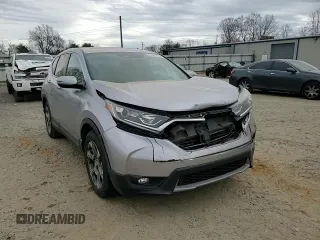 2019 Honda CR-V EX with VIN 2HKRW1H52KH512876, listed as a Copart auction lot 43337215 with 107,566 mi miles and Salvage Title. Bid and sale history available at DreamBid. Image 11.