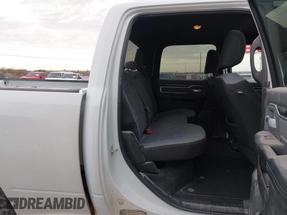 2023 Ram 2500 Big Horn with VIN 3C6UR5DL7PG587769, listed as a IAAI auction lot 41300388 with 33,384 mi miles. Bid and sale history available at carsss.com. Image 8.