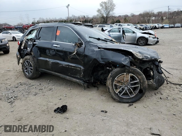 2019 Jeep Grand Cherokee Limited with VIN 1C4RJFBG3KC697859, listed as a Copart auction lot 51117275 with Not provided miles and Salvage title. Bid and sale history available at DreamBid. Image 4.