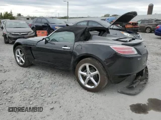 2007 Saturn Sky with VIN 1G8MB35B07Y138781, listed as a Copart auction lot 79624964 with 45,298 mi miles and Salvage Title. Bid and sale history available at DreamBid. Image 2.