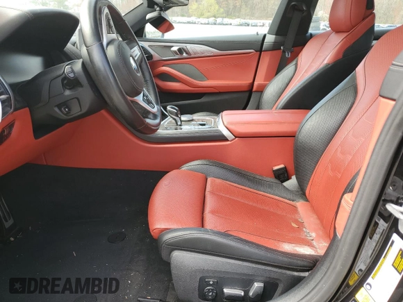 2020 BMW 8 Series 840i with VIN WBAGV4C0XLCD97822, listed as a Copart auction lot 52265065 with Not provided miles and Clean title. Bid and sale history available at DreamBid. Image 7.