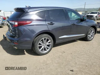 2021 Acura RDX w/Technology Package with VIN 5J8TC2H59ML038526, listed as a Copart auction lot 49904055 with 31,422 mi miles and Salvage Title. Bid and sale history available at carsss.com. Image 3.