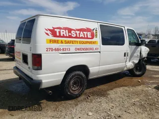 2008 Ford Econoline Cargo Commercial with VIN 1FTNE14W88DA08069, listed as a Copart auction lot 48592425 with 198,699 mi miles and Salvage title. Bid and sale history available at DreamBid. Image 3.