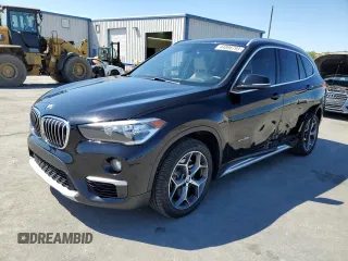 2017 BMW X1 sDrive28i with VIN WBXHU7C38H5H35075, listed as a Copart auction lot 44896793 with 78,172 mi miles. Bid and sale history available at carsss.com. Image 1.