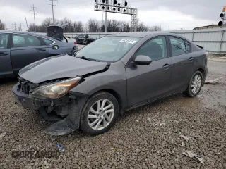 2012 Mazda 3 i Touring with VIN JM1BL1VF8C1501154, listed as a Copart auction lot 44345155 with 170,525 mi miles and Salvage Title. Bid and sale history available at DreamBid. Image 1.