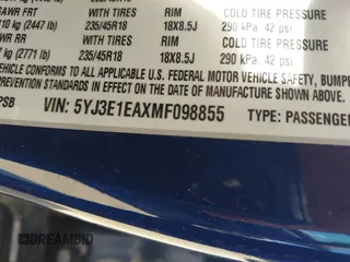 2021 Tesla Model 3 Standard Range Plus z VIN 5YJ3E1EAXMF098855, wystawiony jako IAAI lot #42226127 z przebiegiem 34 351 mil mil oraz . Historia ofert i sprzedaży dostępna na DreamBid. Obrazek 9.