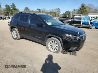 2021 Jeep Cherokee Latitude with VIN 1C4PJLCBXMD163988, listed as a Copart auction lot 47434305 with 36,888 mi miles and Salvage Title. Bid and sale history available at carsss.com. Image 4.